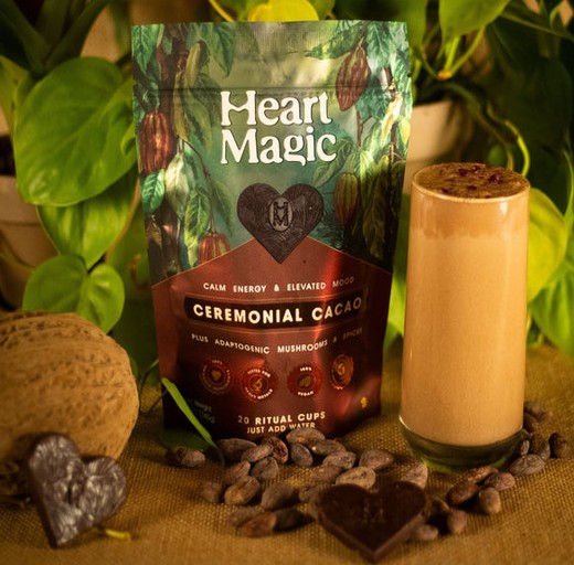 Heart Magic ceremonial cacao hearts